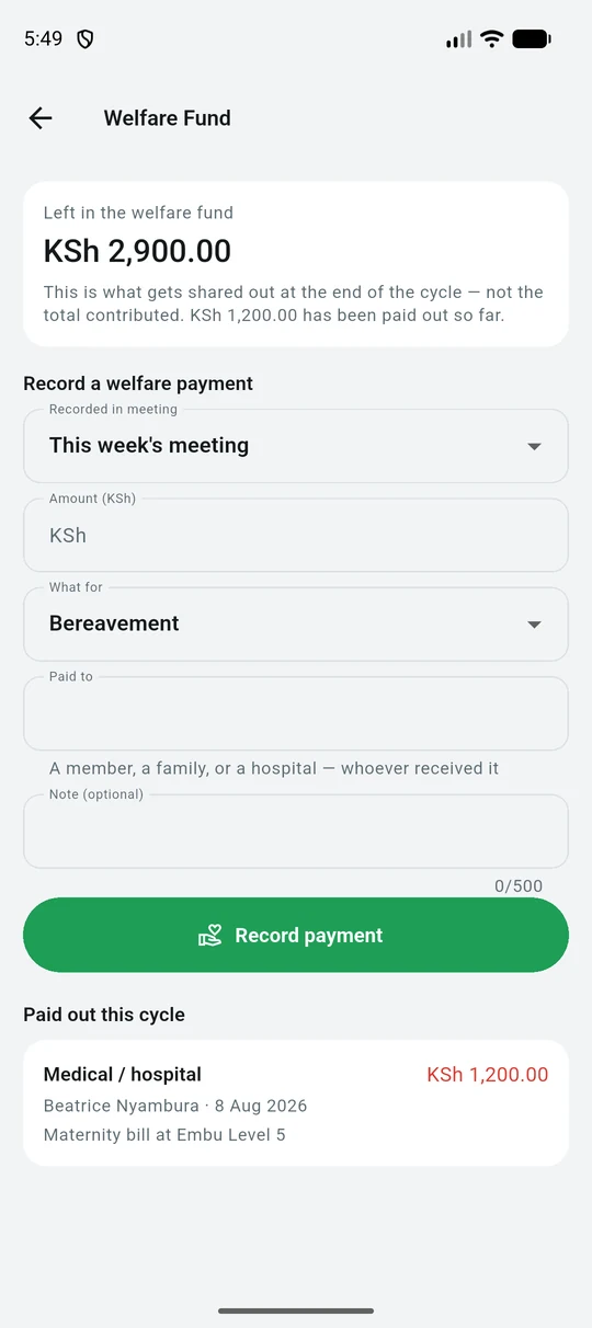 The welfare fund: What the pot holds, and what it has paid out this cycle.